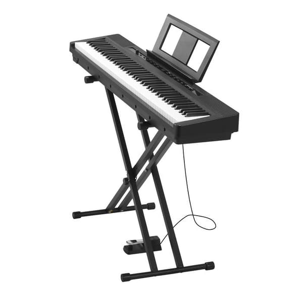 Digitale Klaver 88 Vægtede Taster - Duoku - Dobbelt Tastatur-280 Lyde, Trådløs Forbindelse - Sort
