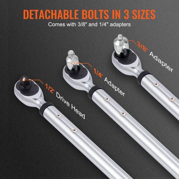 Momentnøgle - DUOKU - 1/2" - 25-250 Pi-lb - Præcision ±2 % - 3 tilstande med Buzzer LED
