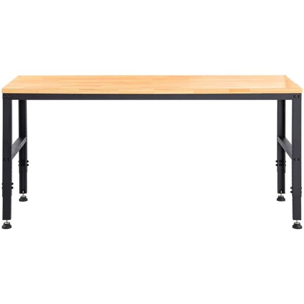 Justerbart Arbejdsbord -Duoku- Højde 61"L x 20"W med Strømtilslutning