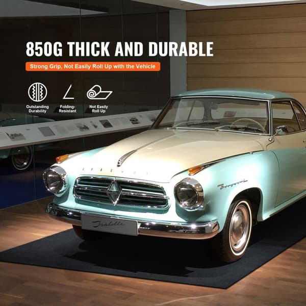 Garagematta - DUOKU - GM-05 - Vattentät - Halkfri - 2,28 x 6,1 m