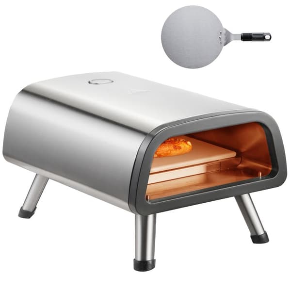 Pizzaovn - DUOKU - EG12-02B-18 - Rustfrit Stål - Bærbar - 850 °F