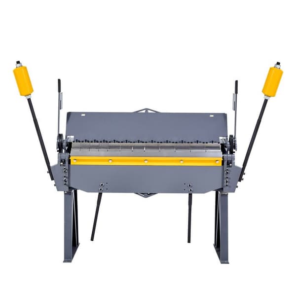 Plåtbockare 122 cm-Duoku-Plåtbrems-Tjocklek för Bockning Stål Låg Kolhalt 2,5 mm-8 Segment