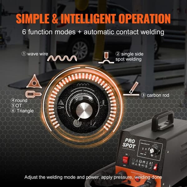 Bule Reparations Kit - DUOKU - Stiftsvejser - 3000W - 6 Tilstande - Professionel