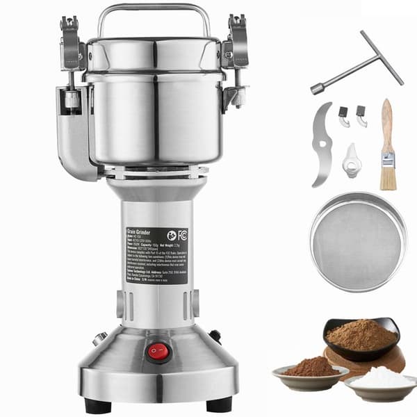Kornmølle - DUOKU - HC-150 - 850W - Rustfrit Stål - 150 g