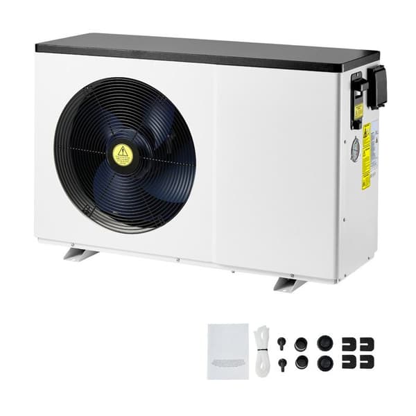 Varmeveksler - DUOKU - VBPYCE-150 - 3,22-15,25 kW - Variabel Frekvens - Til Swimmingpools 30-60 m³