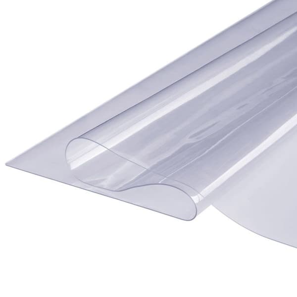 Skyddsdyna - DUOKU - 91,4 x 182,9 cm - PVC 1,5 mm - Transparent - Rektangulär Transparent