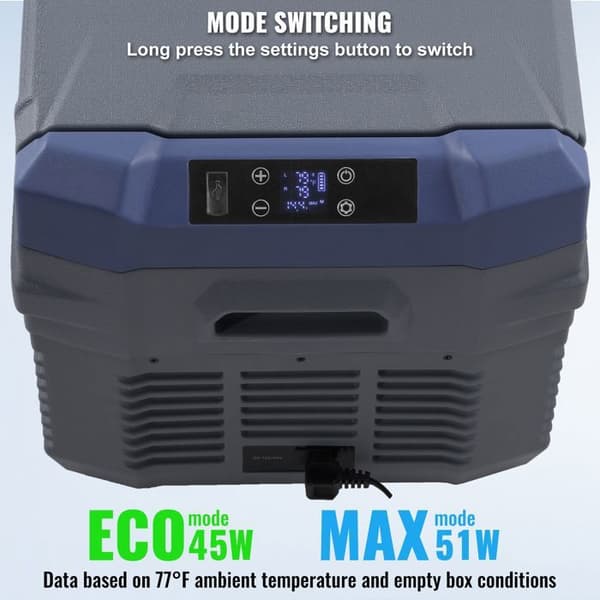 Autorefrigerointi - DUOKU - NLS35 - 25 L - Kaksoisalue -20:stä 20 °C:seen - AC/DC 12/24V