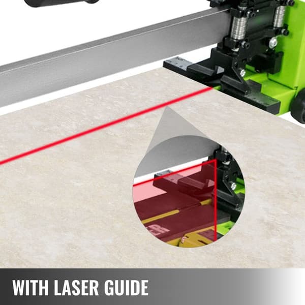 Fliseklipper - DUOKU - Manuel - 800 mm - Laser Guide - Stål