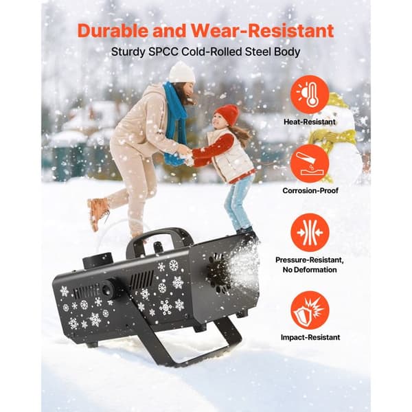 Snömaskin - DUOKU - LM-O-600 - 650 W - Tank 1 L - Räckvidd 2–3 m