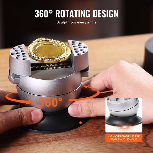 Kullager - DUOKU - JH-N3YC001BP - Ø78 mm (3") - Rotation 360° - 30 tillbehör