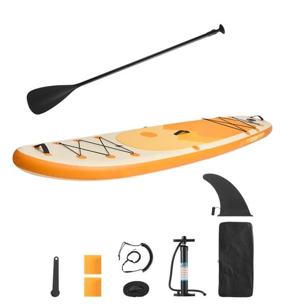 Oppustelig Paddle Board med Sæde - Duoku - Dimensioner 304,8x83,8x15,2 cm - Letvægtsmodel til Stand-up Paddle med Tilbehør