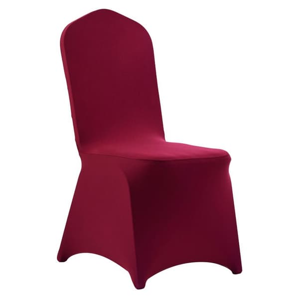 DUOKU 50-pack av stretchiga stolskläder Bordeaux 51×45×95 cm (95% polyester, 5% elastan) Bordeaux