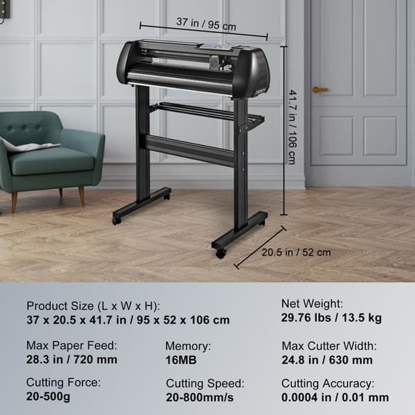 Vinylskärmaskin - DUOKU - SK-720L - Bluetooth - Hög Precision - Justerbar Hastighet
