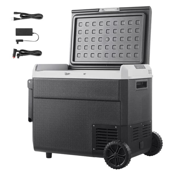 Bærbar elektrisk køleboks - DUOKU - MCD60D1 - 60 L - AC 100-240V / DC 12/24V - -20°C til 20°C