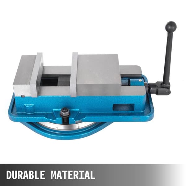 Precisionfräsmaskinschuck - DUOKU - Duoku - Käft 125 mm - Öppning 125 mm - Svängbar bas 360°