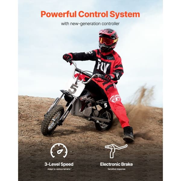 Elektrisk motor - DUOKU - Model BY10650Z - 500 W - 2700 omdr/min - Forbedret hastighedscontroller