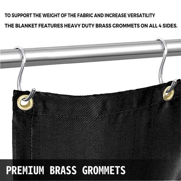 Svetsskydd-Duoku- 6x10 FT - Robust Brandbeständig Glasfiber- Fun€ksprut och Stänk