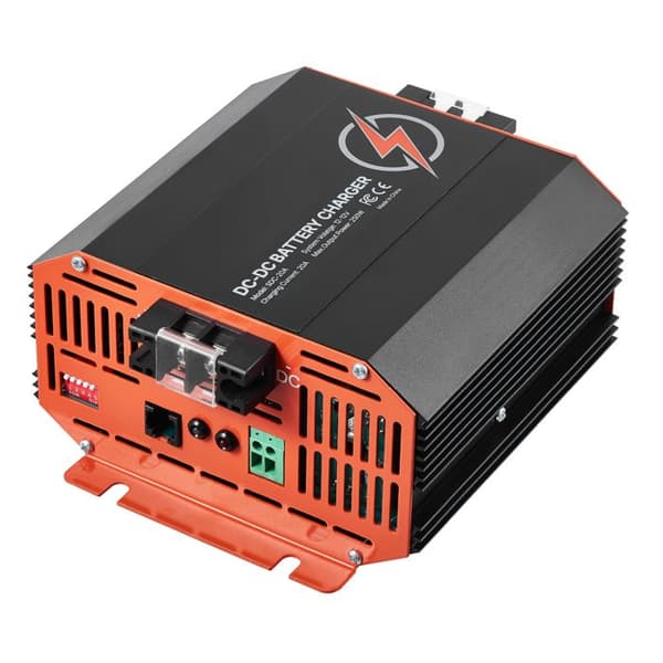 Batterioplader - DUOKU - SDC-20A - 12 V - 20 A - Kompatibel med Bly/Lithium