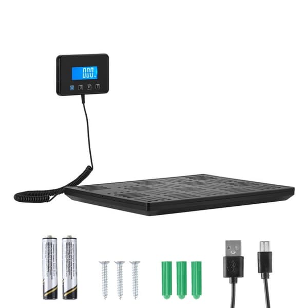 Digital postbalans - DUOKU - P5H - 300 kg - dubbel precision 20/100 g - USB & batterier - tara/håll