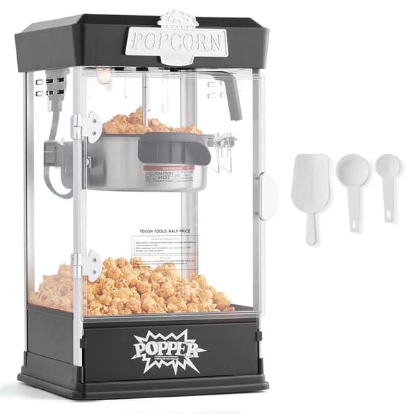 Popcornmaskin-Duoku-480 W-Elapparat för disk-Bowl på 113 g för 5,7 L per sats