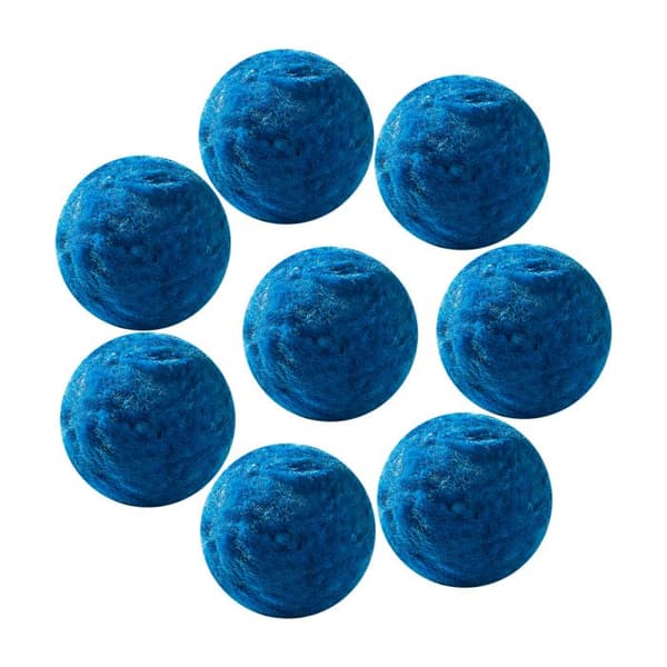 Filtreringskugler til swimmingpool - DUOKU - F11 - 1,5 lb (0,71 kg) - Genanvendelig polyesterfiber - Blå