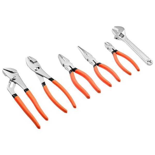 Multifunktionelt tangsæt - DUOKU - SY-606 - 6 dele - 45# kulstofstål - PVC-håndtag