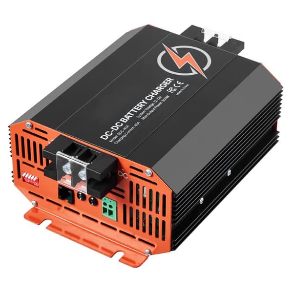 Batterioplader - DUOKU - SDC-40A - 12 V - 40 A - 500 W - Intelligent Multi-trin