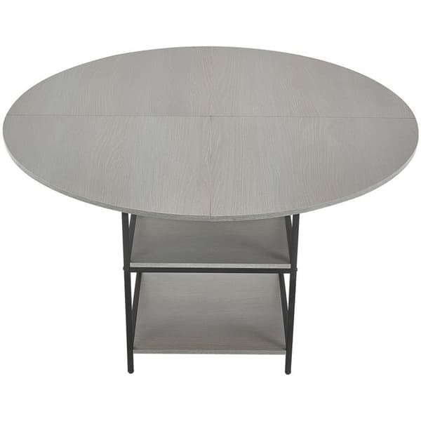 Rund Matbord - DUOKU - 120 cm - MDF Trä - 4 Platser - Nutida Design