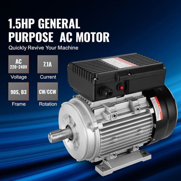 Elmotor - DUOKU - ML90S-2 - 1,1 kW - 2800 omdr./min - Enfaset