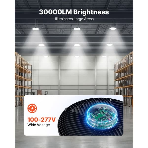 LED-kattovalaisin - DUOKU - AR-LHB-200W - 200 W - 30 000 lm - IP65