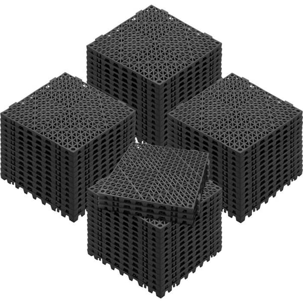 Modulær sammenklappelig pude - Duoku - Sæt af 55 tæpper - 30 x 30 cm - Blød PVC - Antiskrid drænhuller