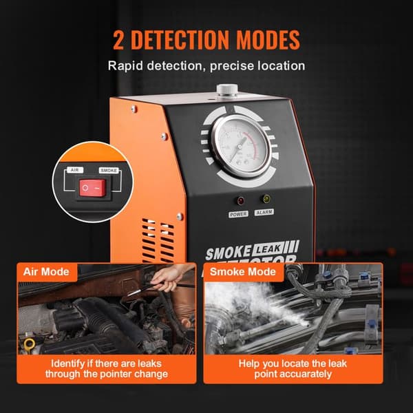 Läckagedetektor - DUOKU - SD304 - Integrerad luftpump - DC12V - 3,51 kg