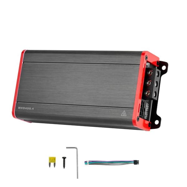 Bil Audio Forstærker-Duoku-4 Kanaler-4x272 W ved 4 ohm/4x400 W ved 2 ohm Klasse D