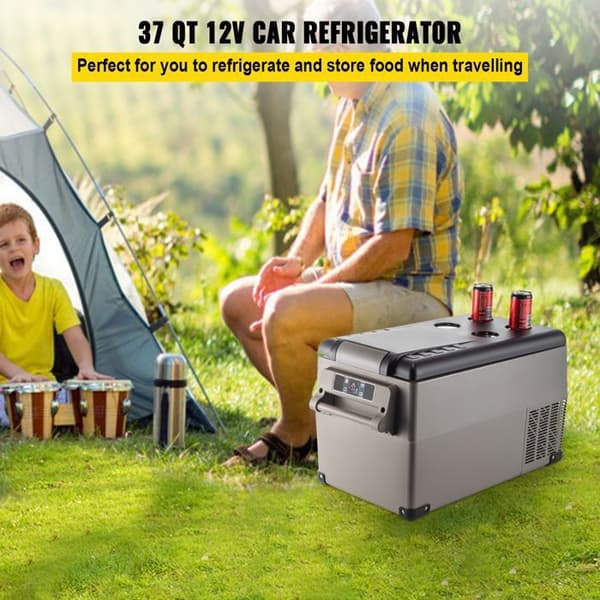 Bilrejsere - DUOKU - 35L - Bærbar kompressor - Temperatur -20℃ til 20℃ - Elektrisk