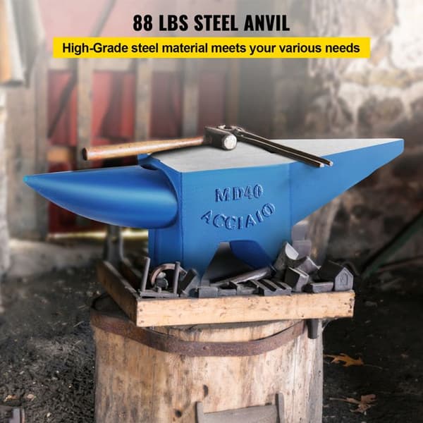Smedjärn - DUOKU - Pro Horn - 40 kg - Hårt stål - Längd 592 mm