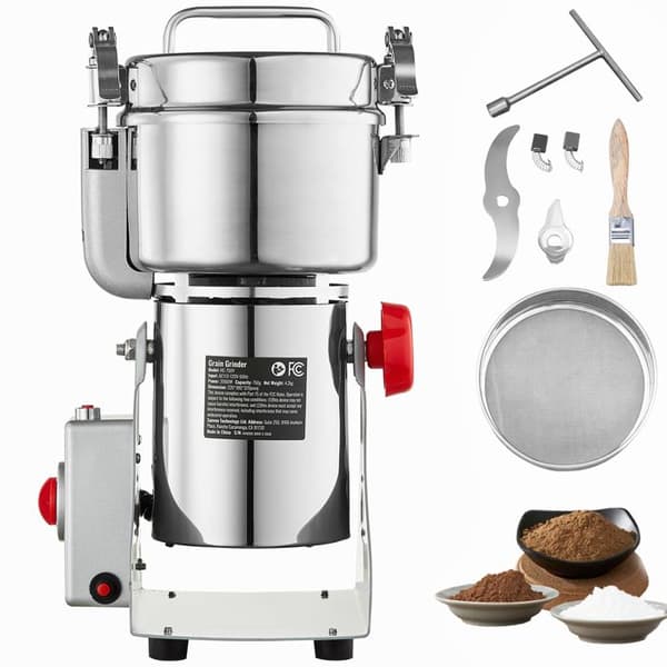 Elektrisk Kvarn - DUOKU - HC-750Y - 2000 W - Rostfritt Stål - 750 g