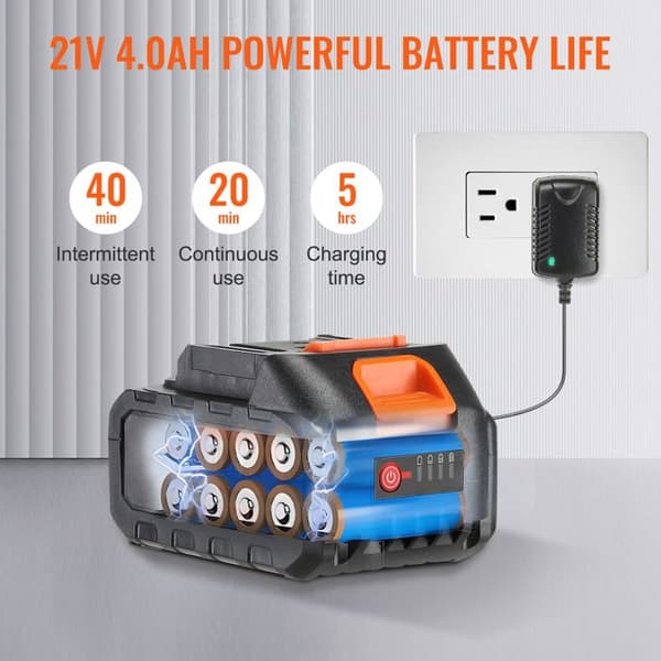 Högtryckstvätt - DUOKU - XS-002 - Bärbar Trådlös - Munstycke 6 i 1 - 220W