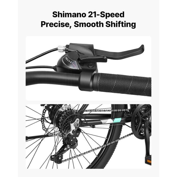 VTT semi-rigid - DUOKU - sdc-06 - 26 tum - 21 växlar - Framsuspension