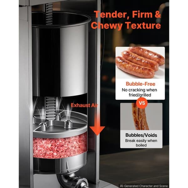 El-salami press - DUOKU - SYS-25L/E - 25 L - Rostfritt stål - Variabel hastighet