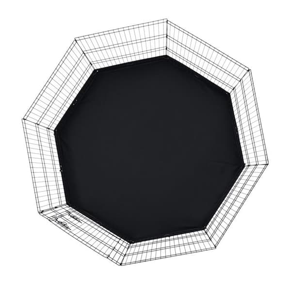 Träningspark - DUOKU - 8 Paneler - 30x24 tum - Fällbart Metall - Inomhus/Utomhus