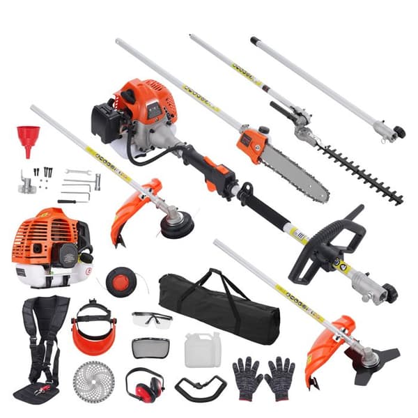 Hækkeklipper - DUOKU - 52CC - 6 i 1 - Termisk - 17 kg