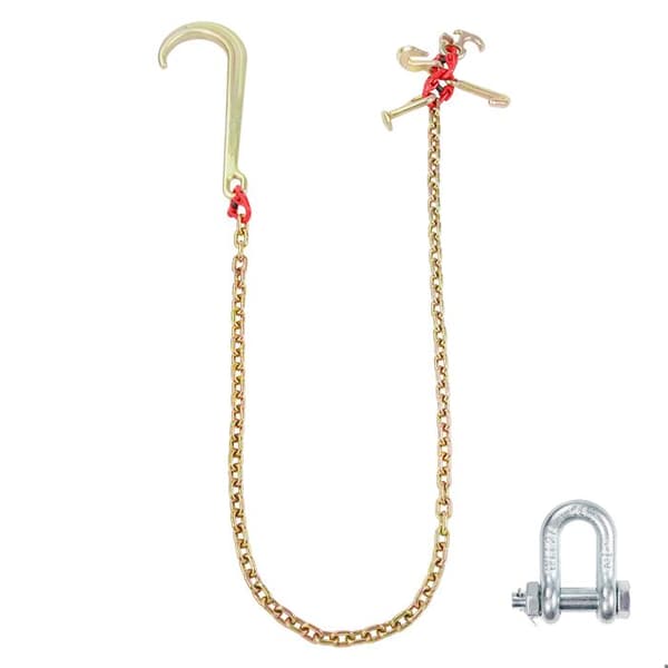 Krogkæde - DUOKU - RTJ5/16*6FT-A1 - 8 mm - 180 cm - Mn Stål G80