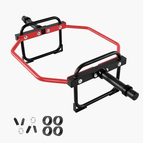 Hexagonal Bar-Duoku-til Plader på 5,1 cm, Belastningskapacitet på 240 kg, Ideel til Squats, Dødløft