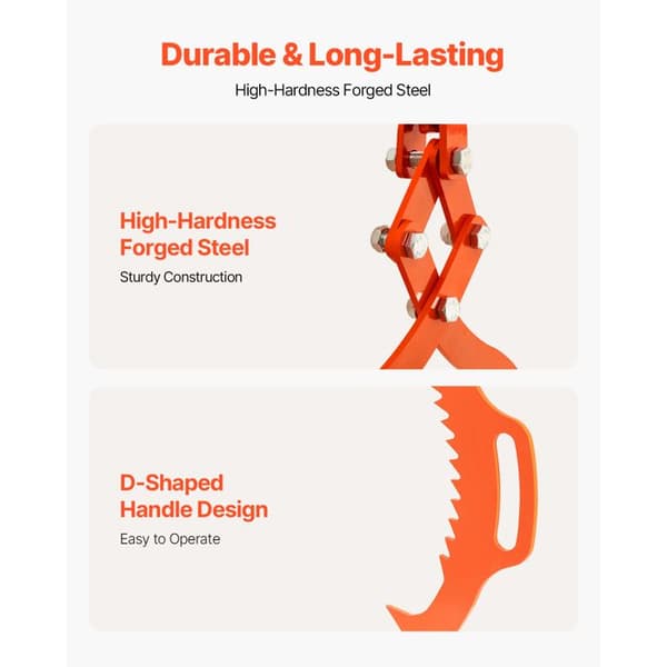 28 tommer træliftkrog - Duoku - Robust - Kapacitet på 1.100 lb, Eagle Claw design til alsidig brug