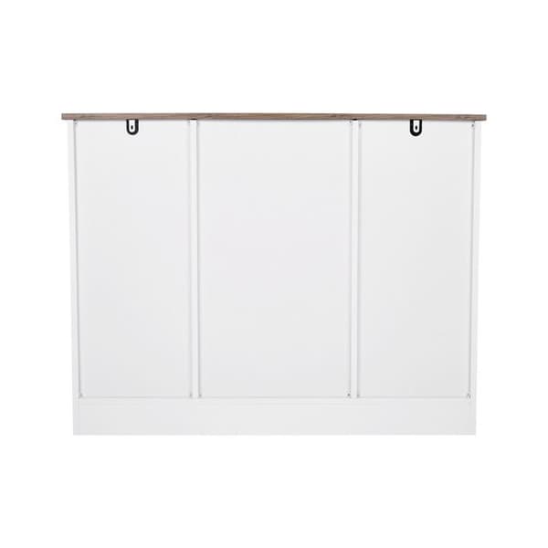 Bar møbel - DUOKU - 106 x 40 x 81,5 cm - Kaffeskab - Opbevaring 3 niveauer - Moderne stil