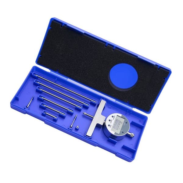 Digital Mikrometer-Duoku-Dybde 0-558,8 mm-Opløsning 0,01 mm-med 4 Kæber