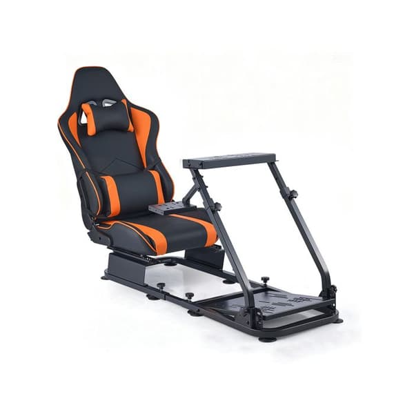 Ratstøtte til kørselssimulator-Duoku-med dobbelt arm-kompatibel med pedaler Logitech G25-G27-Thrustmaster T300RS