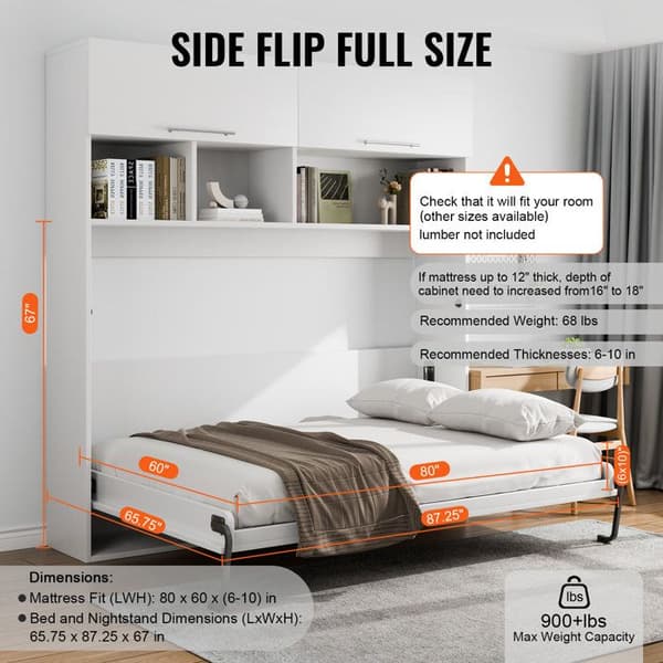 Sammenklappelig seng - DUOKU - Queen Size - Metal - 2 personer - Moderne design