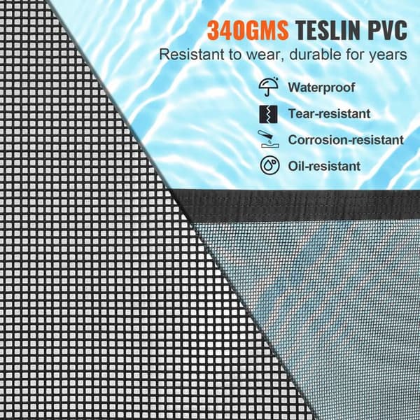"Pool Fence-Duoku-4 x 96 ft-Removable Safety Fence for Inground Pools-Easy DIY Installation"