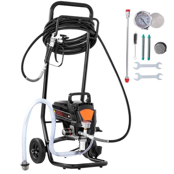 Luftlös färgspruta - DUOKU - RP8628 plus - 950 W - 3000 PSI - Flöde ≥2,0 L/min